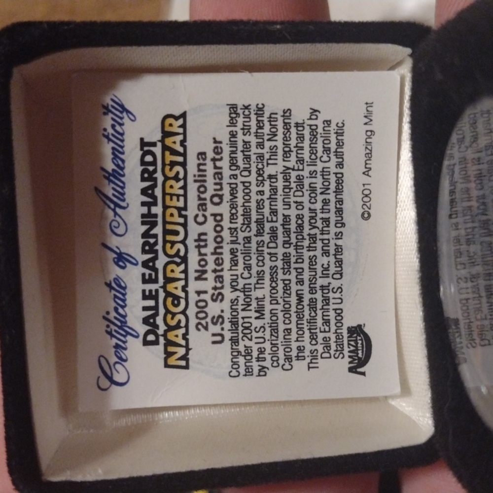 Dale Earnhardt quarter